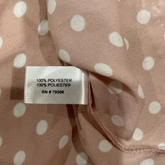 Violet & Claire Ruffle Sleeve Blouse - Pink and White - Picture 3 of 14